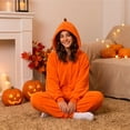 thumbnail image 7 of CQXIDFH Adult Onesie Pajamas Printed Long Sleeve Jumpsuit Casual Pullover Pajama Onesie for Home Comfort & Relaxation Soft Comfortable Pajamas for Sleeping, 7 of 7