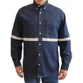 thumbnail image 2 of Camisa De Mezclilla Industrial Reflejante, 2 of 7