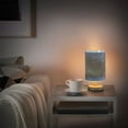 thumbnail image 6 of Nights with Stars Bedside Table Lamp LED Warm Lights with USB Charging Port Retro Cylinder Desk Lamps, 6 of 7