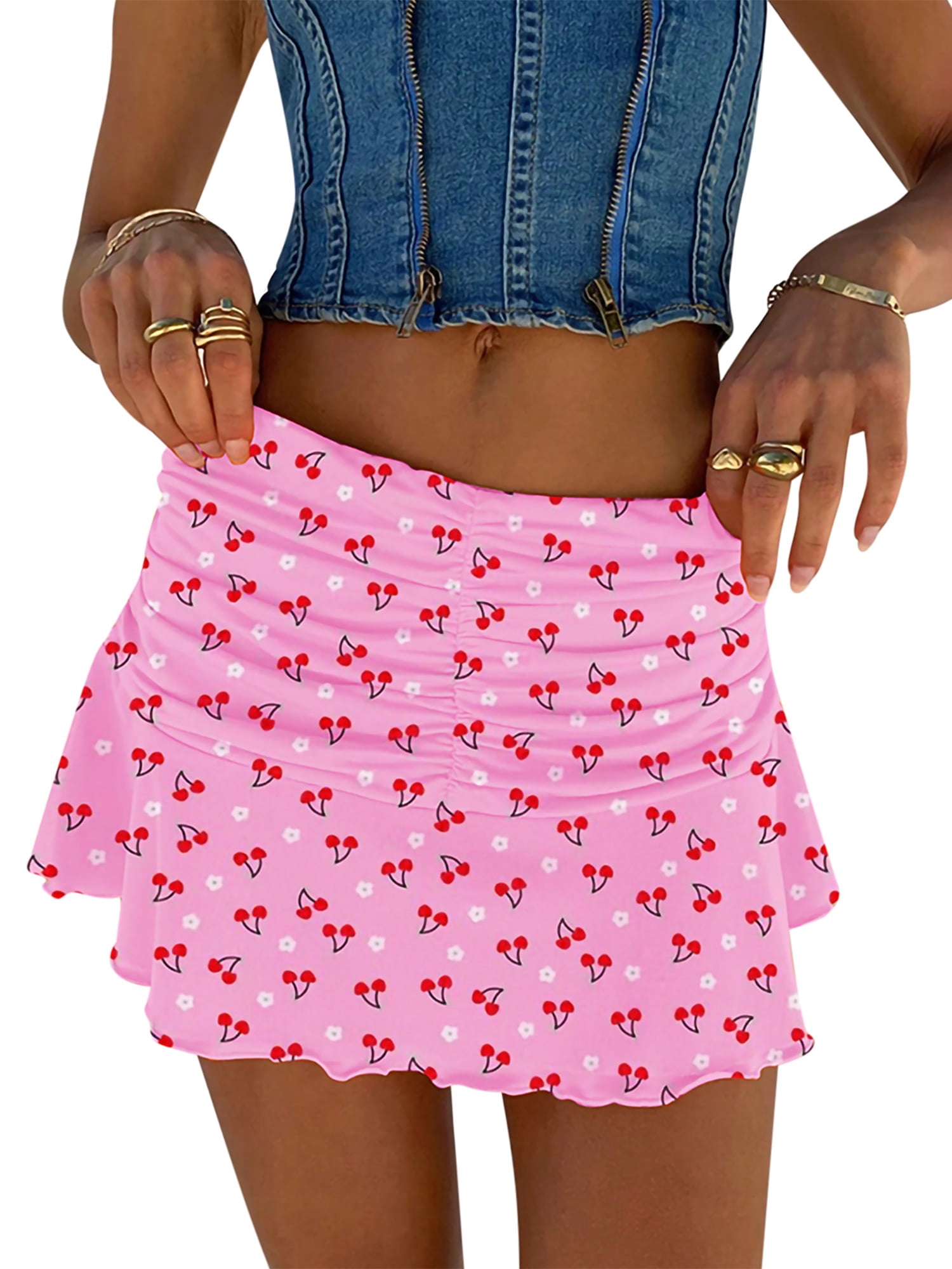 floral skirt walmart