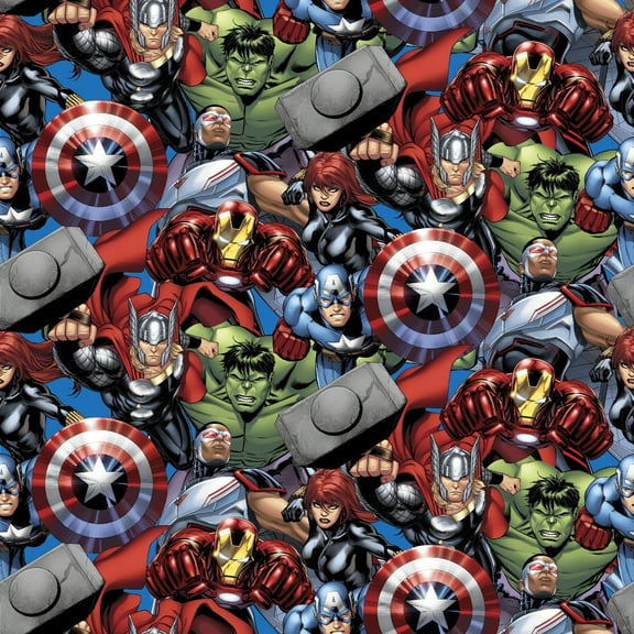 Threads of Justice – Marvel Avengers Cotton Fabric