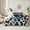 Gray Black, variant on jejeloiu Leopard Cheetah Print 7-Piece Bedding Comforter Set,Jungle Animal King Bedding Sets,Blue Black Bed Sheets For Kids,Luxury Bedroom Decor Reversible