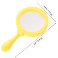 thumbnail image 4 of Loupe Portable pour Enfants, Jouet d'Apprentissage avec Poignée (Jaune), 4 of 8