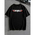thumbnail image 2 of Mens Graphic Tees - Relaxed Fit Casual Style, Classic Crew Neck, Generously Oversized for Comfort, Vibrant TOP UNCLE Print - Perfect for Summer Season, Fashionable Trendy Chic Mens Clothings, 2 of 8