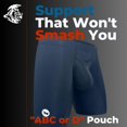 thumbnail image 3 of Boxers Ajustados para Hombre en Nylon con V-Fly y Bolsillo D, Antiroces, Paquete de 3, 3 of 8