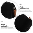 thumbnail image 4 of Miangastore Felt Pencil Case with Large Capacity and Strong Zipper for Storage Assorted Color Compact Size, 4 of 8