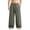 Z113 Army Green, variant on Mifsaly Linen Pants for Men Loose Fit Elastic Waist Drawstring Long Trousers Casual Lightweight Summer Beach Pants with Pockets Beige,XXXL