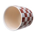 thumbnail image 5 of Mainstays 6 Inch Red White Checkered Planter, 5 of 7