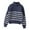 Blue Coats fot Kid, variant on AINIYS Boys' Full Zip Up Stand Collar Sweater Coat Long Sleeve Casual Knit Sweater Jacket Stripe Fall Winter Tops for Kids Blue 5 Years