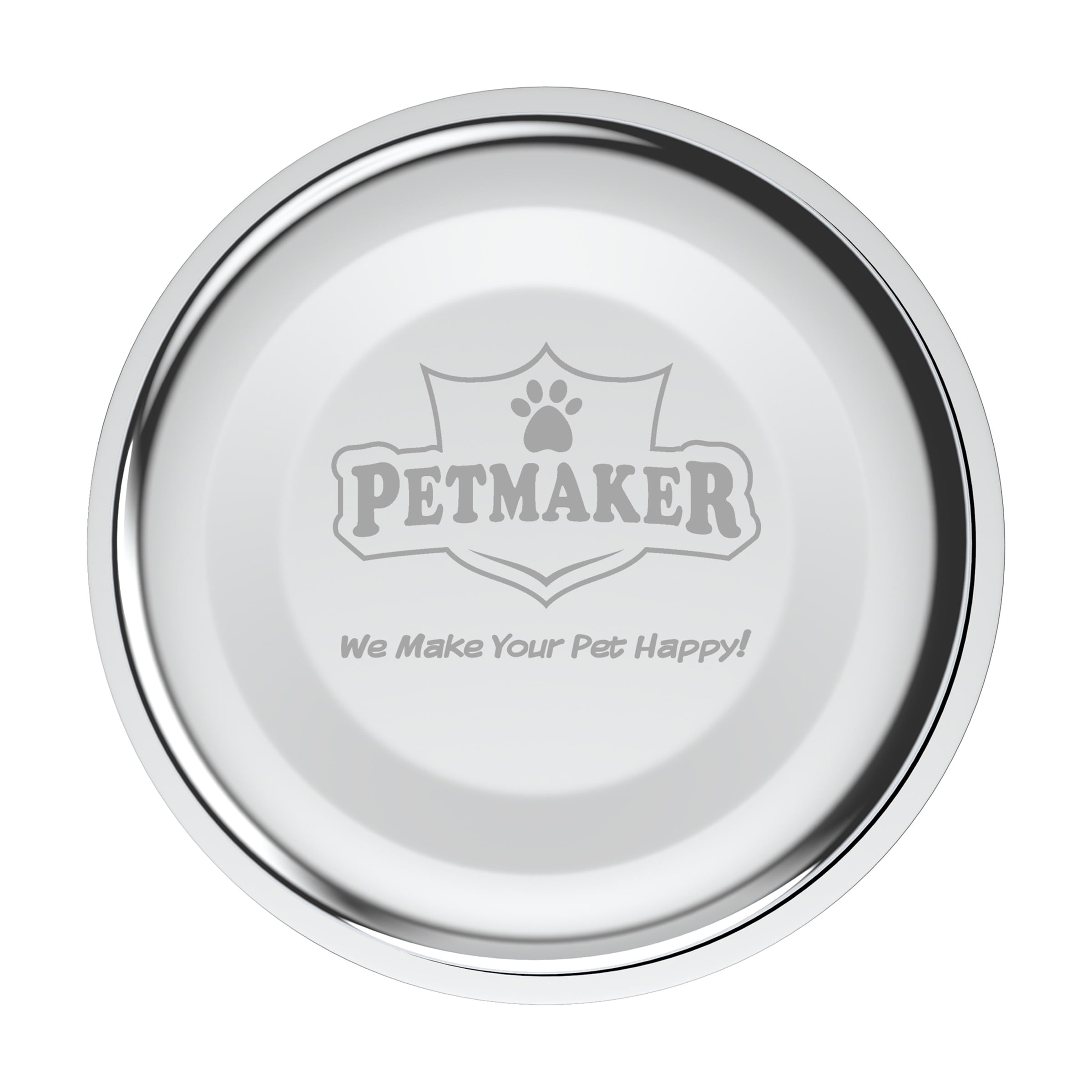 PETMAKER Set of 2 Large 40 OZ Stainless-Steel Elevated Dog Bowls with Stand