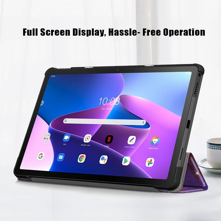  Case for Lenovo M10 Plus 3rd Gen 10.6 inch Tablet 2022 Folio  Stand Magnetic Shell Cover Foldable PU Leather Card Holder Protection  Multi-Angle fit Lenovo Tab M10 Plus 3rd Gen 10.6