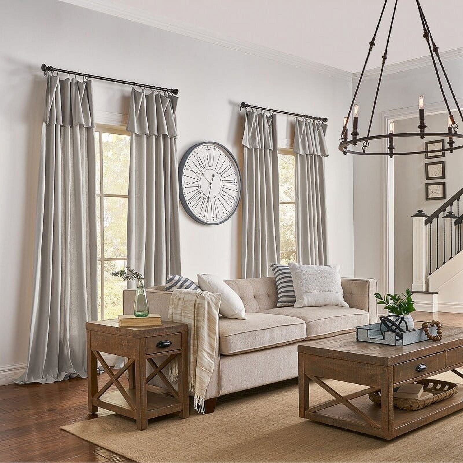 Mercantile Drop Cloth Light Filtering Ring Top Tab Farmhouse Mercantile Drop Cloth Light Filtering Ring Top Tab Farmhouse