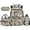 Fish Print, variant on KUIFORTI US Flag Bow School Bag and Lunch Bag Kid Backpack Set 4 piece Boys Bookbag Pencil Bags Water Bottle Sleeve Durable for Elementary Primary Middle School Students