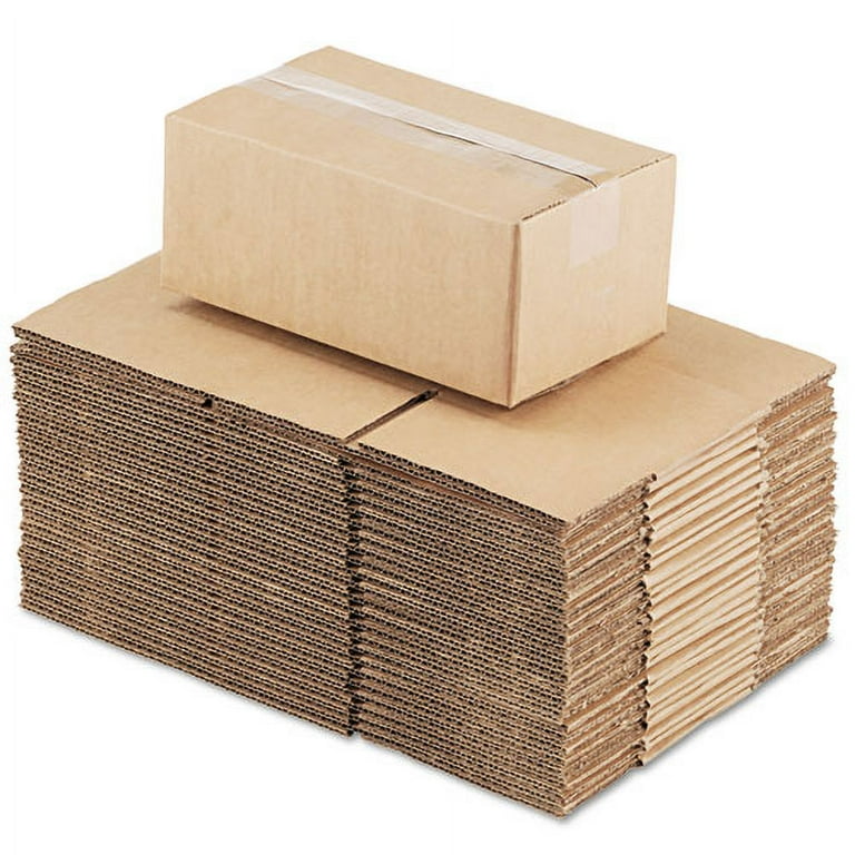 Fixed-Depth Corrugated Shipping Boxes, Regular Slotted Container (RSC), 6 Fixed-Depth Corrugated Shipping Boxes, Regular Slotted Container (RSC), 6