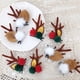 thumbnail image 5 of Horquillas para el pelo con forma de cuerno de ciervo para Navidad, horquillas para el pelo con forma de orejas de ciervo, diademas navideñas para festivales, piñas, bolas de pelo, tocados para adulto, 5 of 5
