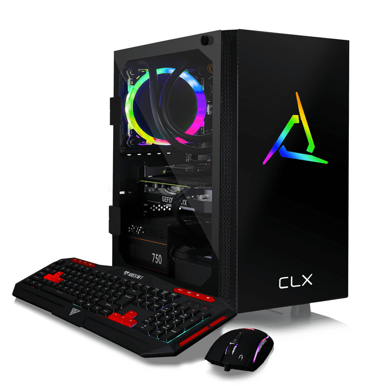 CLX SET Gaming Desktop - Liquid Cooled Intel Core i5 10400 2.9Ghz