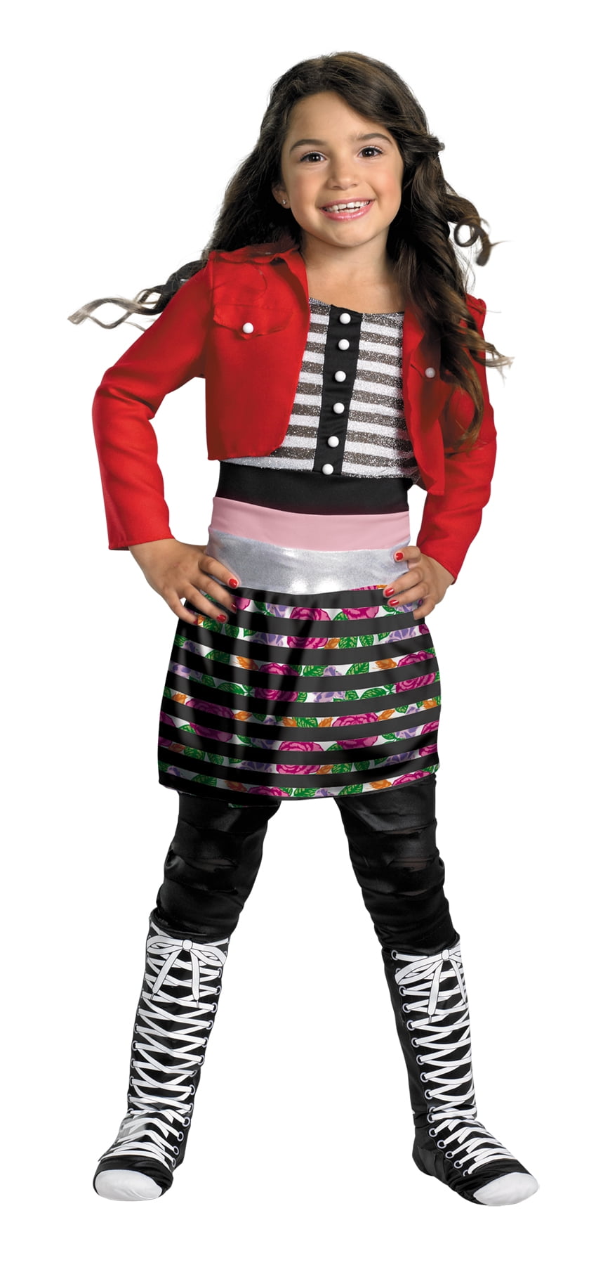 Girl's Rocky Deluxe Halloween Costume - Shake It Up - Walmart.com