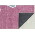thumbnail image 3 of Elizabeth Sutton MI35B Love Dahlia Floral Modern Pink Area Rug, 2'7" x 4', 3 of 6
