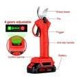 thumbnail image 3 of 1000W Cordless Electric Pruner, Hand Shear, 4 Speed, Branch Cutter, Landscaping Tool, 18v Battery, 3 of 7