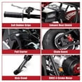 thumbnail image 4 of Oryxearth Upgrade OGM99 Gas Powered Mini Dirt Bike,4 Stroke 99cc Off Road Bike for Teens and Adults,up to 18 MPH, Red, 4 of 6