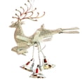 thumbnail image 5 of Esaierr 3PCS Christmas Bell Elk Shape Hanging Pendant Reindeer Christmas Tree Hanging Decor for, 5 of 5