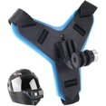 thumbnail image 1 of Soporte de barbilla para cámara de acción para correa para casco de motocicleta, soporte para cámara de acción Compatible con GoPro Hero 9 8 7 6 5, 1 of 5
