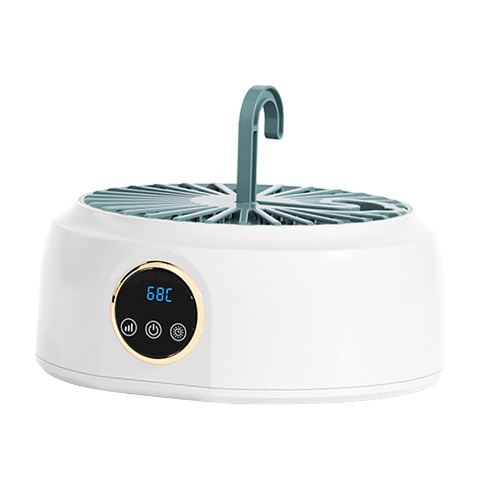 Fancyes Electric Clothes Dryer 360 degree Heated Clothes Airer US Plug Practical Quick Drying Folded Portable Dryer for Kids Clothes Travel