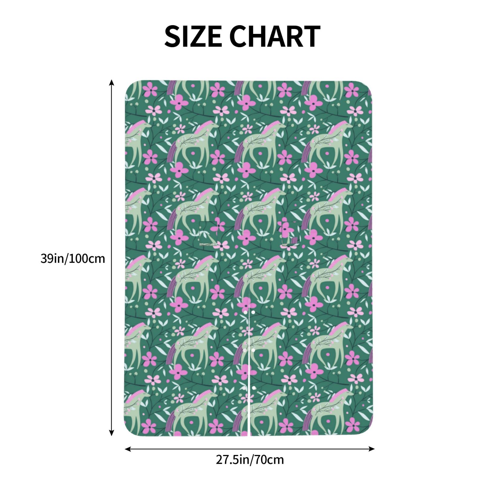Car Seat Cover Baby - Abstract Cute Horse Flower Green Breathable Infant Car Seat Cover for Baby Carseat, Lightweight Comfort Baby Essentials Must Haves Newborn Stuff for Girl Boy