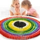 thumbnail image 5 of 240 piezas de dominó de madera, juego de dominó para niños, colorido juego de bloques de dominó de madera para niños, juguete de carreras de dominó, regalo de cumpleaños para niños y niñas oso de fresa Juguete, 5 of 5