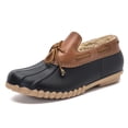 thumbnail image 4 of Zapatos DKSUKO Snow para mujer, impermeables, sin cordones, planos, negros, 4 of 6