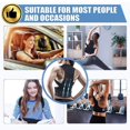 thumbnail image 3 of Back Brace Posture Corrector For Women And Men - Adjustable Posture Back Brace For Back Pain Relief, 3 of 3