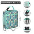 thumbnail image 3 of Conch Shell Design Insulated Lunch Box, Ocean Life Collection Reusable Lunch Bag for , , School Use, Leakproof Soft for Men, Women, Work Office, Compact with Interior and Exterior Pockets, 3 of 6