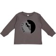 thumbnail image 3 of Inktastic Rock Climbing Silhouette Boys or Girls Long Sleeve Toddler T-Shirt, 3 of 5