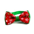 thumbnail image 1 of Methold Regalo navideño para mascotas, pajaritas para el cuello del perro y gato, decoración para el cuello de Navidad para el cuidado del Aseo de mascotas copo de nieve, 1 of 6