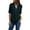 Dark Green, variant on Womens Summer Tops, Womens Shirts, Women's Loose Chiffon Shirt with Zipper Long Sleeves Plus Size Tops for Casual Wear - Stylish Button-Up Design for Versatile Fashion