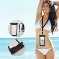thumbnail image 2 of RRJ 3Pcs Waterproof Phone Case, Touchable Diving Cover Rafting Swimming Dry Bag, IPX8 Submersible Pouch for Android, Underwater Photography Case for Beach Pool Kayaking, 2 of 9