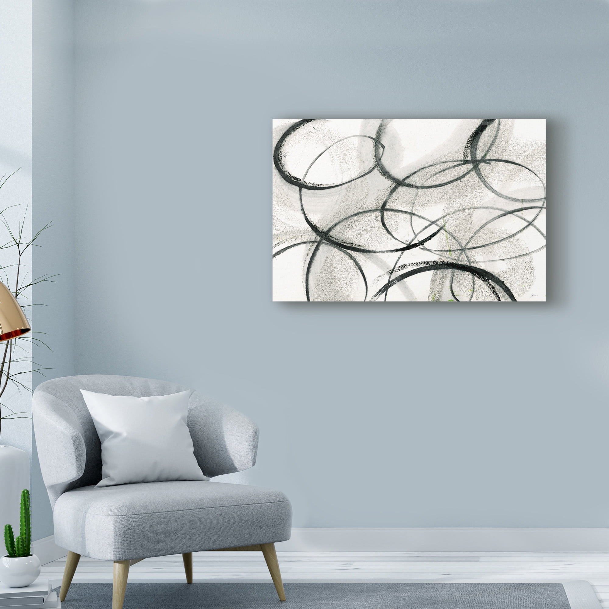 Trademark Fine Art 'Imprints' Canvas Art by Sue Schlabach