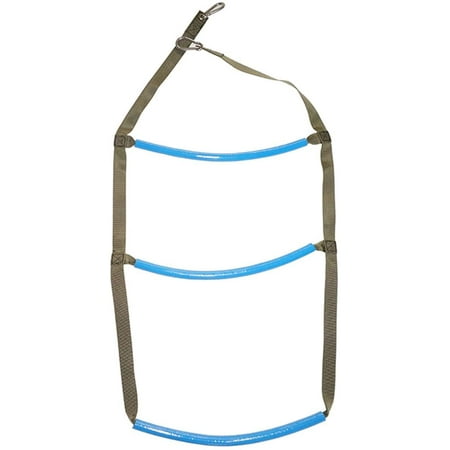 Inflatable Boat Boarding Ladder - Adjustable Webbing Ladder For RIBs, Dinghies, Kayaks, 83-130cm Height