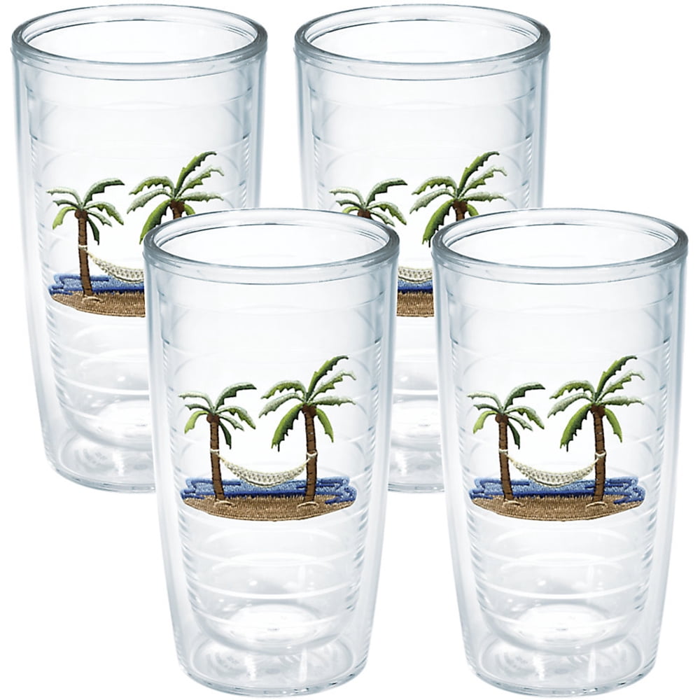 Tervis Made in USA Double Walled Palm Tree & Hammock Scene Insulated