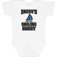 thumbnail image 3 of Inktastic Daddy Sailing Buddy Sailboat Boys or Girls Baby Bodysuit, 3 of 5