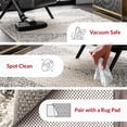 thumbnail image 2 of nuLOOM Scarlette Abstract Diamond Shag Area Rug, 5' 3" x 7' 7", Scarlette Off-white, 2 of 9