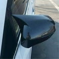 thumbnail image 2 of Acaige Carbon Fiber Look Ox Horn Rear View Side Mirror Cover Cap For Honda Civic 2005-2011, 2 of 5