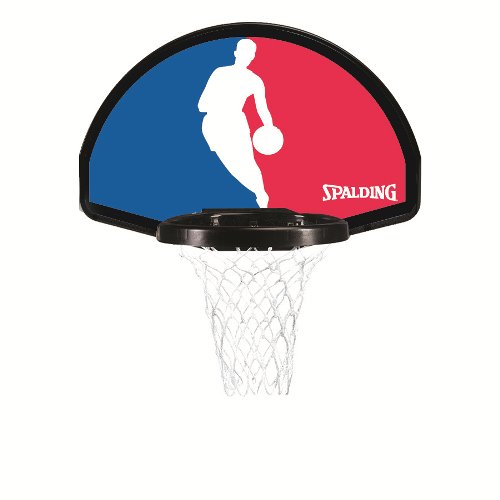 Spalding Portable Basketball System Mini Jammer NBA Logo Man
