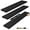 Black, variant on Sorbus Extra Long Floating Shelves – Set of 3 Wall-Mounted Shelves (48"x9") for Bedroom, Kitchen, Living Room, Bathroom – Black Farmhouse Décor