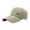 Khaki, variant on Men Baseball Hat Long Hard Brim Solid Color Sunscreen Anti-UV Adjustable Ponytail Hole Casual Hip Hop Outdoor Sun Cap
