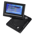 thumbnail image 3 of Portable DVD Player, 7in Swivel Screen FHD, Support CD / DVD / SD Card / USB, Remote Control, Power Adaptor And Game Gamepad, 3 of 8