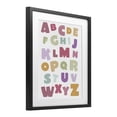 thumbnail image 2 of Stupell Industries Muted Alphabet Letters Black Framed Print Under Glass, design by Susan Ball, 2 of 8