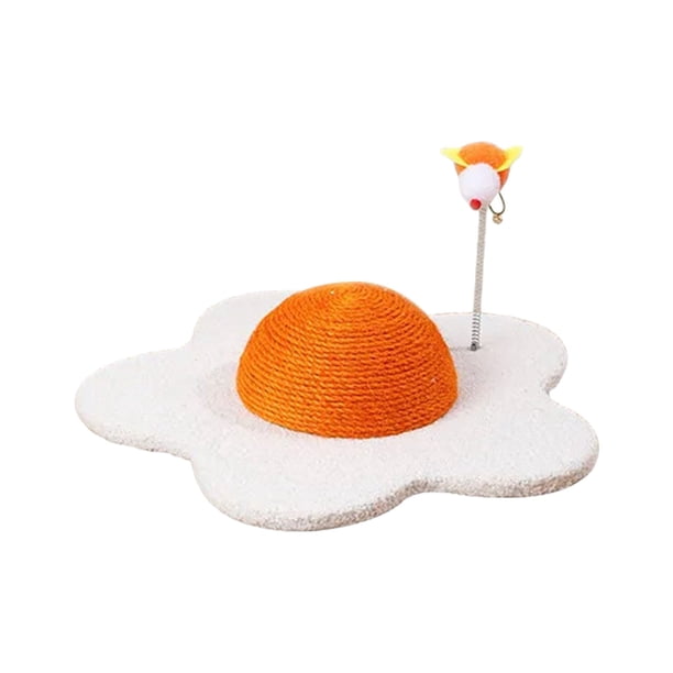 Rascador para gatos de sisal hecho a mano: material natural/entretenimiento/uso angular/decoración del hogar