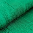 thumbnail image 5 of BalsaCircle 54 in x 10 yards Hunter Green Crinkled Accordion Taffeta Fabric Bolt Party Events Home Decorations Supplies, 5 of 8