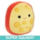 thumbnail image 3 of Peluche Squishmallow Mannon The Gouda Cheese 25 cm, 3 of 6